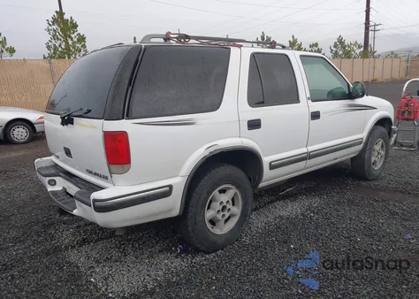 1998 Chevrolet Blazer Ls из США, поврежденный, VIN 1GNDT13W9W2135917